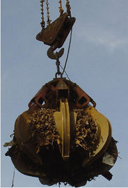 চীন Hydraulic Orange Peel Grab Bucket For Steel Plant, Garbage Burning Processing সরবরাহকারী
