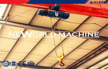 চীন Dual speed 2 ton Electric wire rope hoist for overhead crane 6 - 40m সরবরাহকারী
