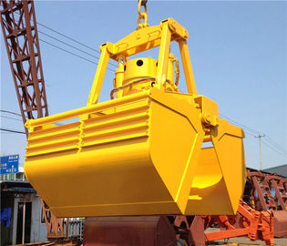 চীন Deck Crane Bulk Cargo Electro Hydraulic Grabs / Grapple with Motor Hydraulic Drive সরবরাহকারী