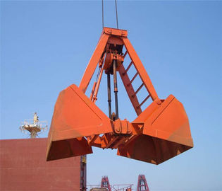 চীন Mechanical Control Bulk Cargo Ship Single Rope Grab for Loading Bulk Material সরবরাহকারী