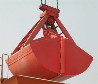 চীন 16 Ton Four Rope Mechanical Grabs Clamshell Grab for Loading Grains Leakage-proof সরবরাহকারী