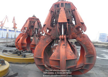 চীন 10T Electric Hydraulic Orange Peel Grab / Steel Scrap Orange Peel Grapple সরবরাহকারী