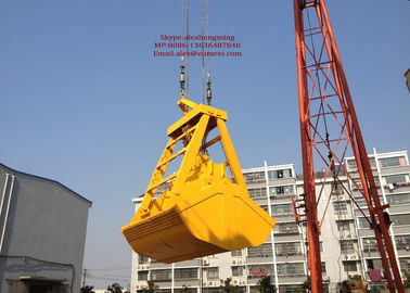 চীন Crane Mechanical Grabs High Performance Bulk Cargo Loading Four Rope Clamshell Grapple সরবরাহকারী