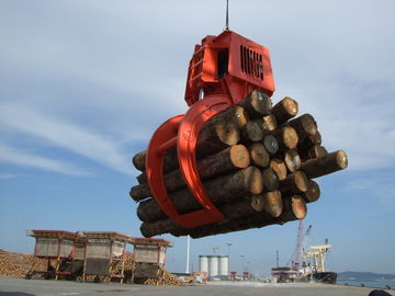 চীন Large Capacity Electro Hydraulic Timber Grab / Wood Grabs / Log Grapple High Efficiency সরবরাহকারী