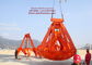 Mechanical Tools Orange Peel Mineral Powder Grapples / Grabs For Bulk Cargo Loading সরবরাহকারী