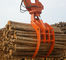 Powerful Excavator Grab Attachment Hydraulic Timber Grab / Excavators Wood Grapple সরবরাহকারী