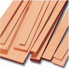 চীন Professional ASTM / JIS , Din 80 - 400mm Copper Flat Bar For Conveyors , Port Cranes সরবরাহকারী