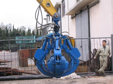চীন Professional Excavator Grab Attachment Excavator Orange Peel Grab Bucket Large Capacity সরবরাহকারী