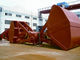 3.2T Two Jaw Mini Excavator Grab With Alloy Steel , Grab Bucket For Construction Site সরবরাহকারী
