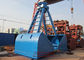 Low Noise and Safety Mechanical Clamshell Grab Bucket , Four Ropes Grapple 10m³ সরবরাহকারী