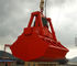 Professional Motor Electro Hydraulic Grabs Clamshell for Ship Crane 28T 6 - 12CBM সরবরাহকারী