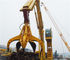 1.25m³  Excavator Grab Attachment Orange Peel Excavator Grab Bucket for Loading Steel Scrap সরবরাহকারী